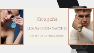 Luxury Automatic & Quartz Timepieces | Shop at Zivanche