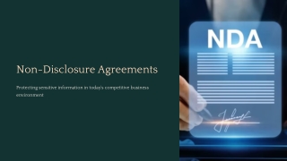 Non-Disclosure-Agreements (1)