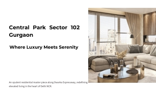 Central Park Sector 102 | Offers Prime Space in Gurgaon