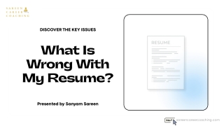 What Is Wrong With My Resume? 10 Hidden Mistakes That Block ATS & Recruiters