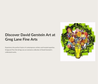 David Gerstein Art