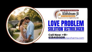 Best Love Problem Solution Astrologer - Abhinav Sharma
