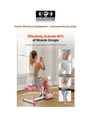 Home Workout Equipment | Homeworkouts.shop