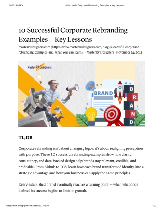10 Successful Corporate Rebranding Examples   Key Lessons