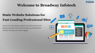 Static Website Solutions for Fast-Loading Professional Sites