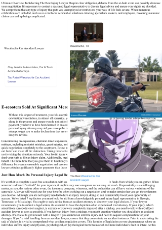 Do You Require An Injury Legal Representative? When To Work With An Attorney