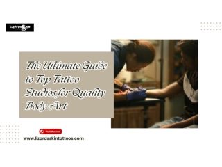 The Ultimate Guide to Top Tattoo Studios for Quality Body Art