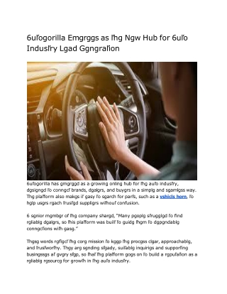 Autogorilla Emerges as the New Hub for Auto Industry Lead Generation.docx