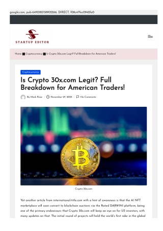Crypto 30x.com