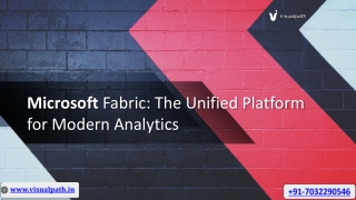Microsoft Fabric Online Training Course | Fabric Online Training
