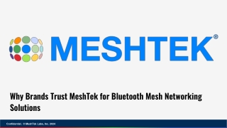 _ Why Brands Trust MeshTek for Bluetooth Mesh Networking Solutions