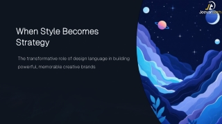 The Strategic Power of Design Language: Transforming Creativity Into Brand Ident