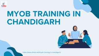 Professional MYOB Training in Chandigarh