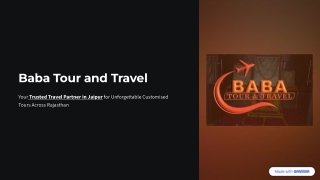 Trusted Travel Agency in Jaipur for Customized Rajasthan Tours