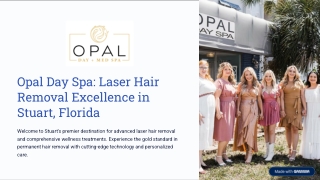 Laser Hair Removal Stuart Florida Med Spa