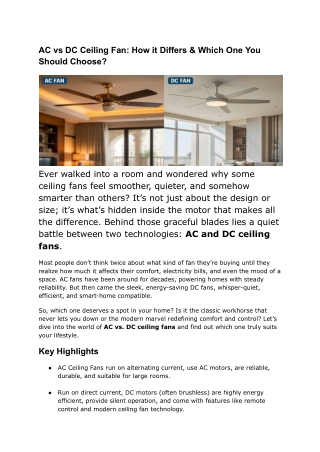 AC vs. DC Ceiling Fans_ Which One is Right for You