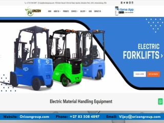 Forklift Batterise _Orizen Group