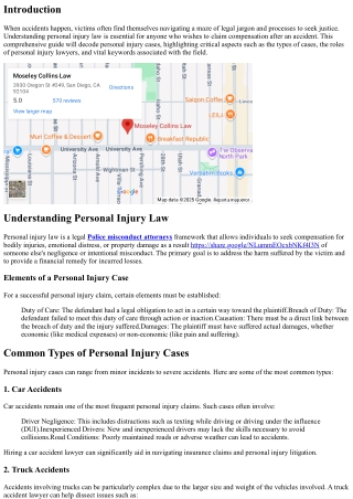 Decoding Personal Injury Cases: A Comprehensive Guide