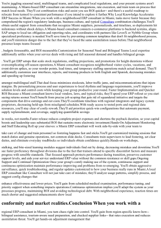 From Mayhem to Control: Genuine Advantages of Working With a Local ERP Consultan