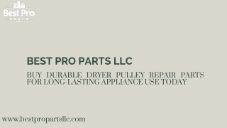 Buy DuFind premium dryer pulley epair Parts for Long-Lasting Appliance Use Today