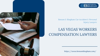 Las Vegas Workers Compensation Lawyers | Benson & Bingham
