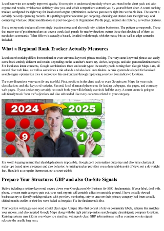 Exactly how to Utilize a Ranking Tracker for Local Area Effectiveness: Step-by-S