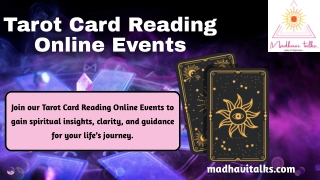 Tarot Card Reading Online Events