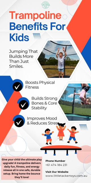 Top Trampoline Benefits for Kids - Little Tacker Toys