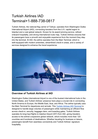 Turkish Airlines IAD Terminal 1-888-738-0817 (3)