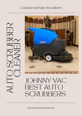 Auto Scrubber Cleaner Technology Explained for Facility Managers