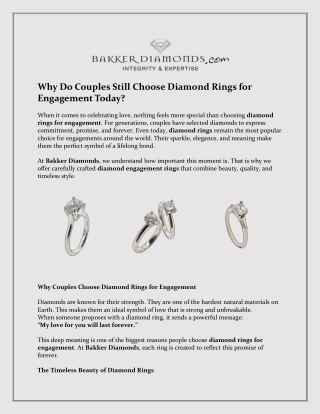 The Ultimate Guide: Designing Custom Diamond Rings for Engagement