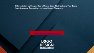 Differentiation by Design How a Unique Logo Distinguishes Your Brand from Singapore Competitors — Logo Design Singapore