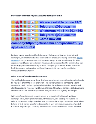 7 Best Site To Buy Verified PayPal Accounts (Aged or New)