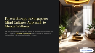Psychotherapy Singapore: A Safe Space for Healing, Growth