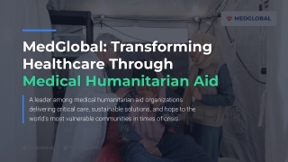 Saving Lives Through Medical Humanitarian Aid Organizations