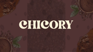 Chicory Products by Inublend – Complete Range