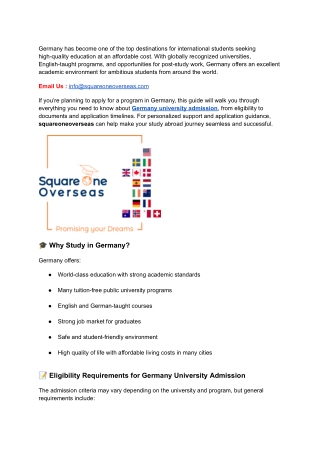 Germany university admission (1)