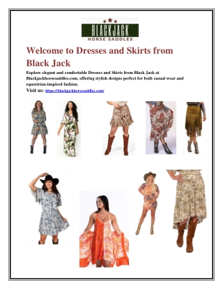 Dresses and Skirts from Black Jack