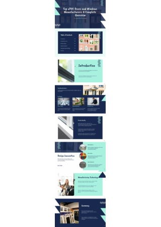 Top uPVC Doors and Windows Manufacturers: A Complete Overview