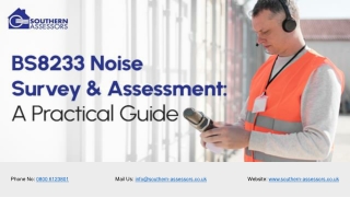 BS8233 Noise Survey and Assessment: A Practical Guide | Southern Assessors