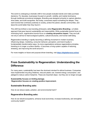 Regenerative Branding_ Creating Brands That Heal