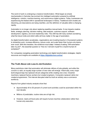 Work Automation & What Skills Will Actually Matter_ Preparing for the Next Workforce Revolution