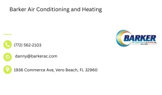 Barker Air Conditioning and Heating
