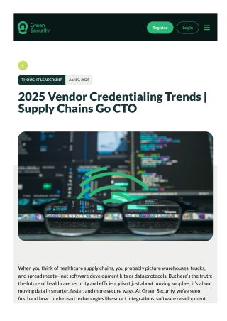Enhanced Security Protocols with Vendor Compliance Management & Background Check