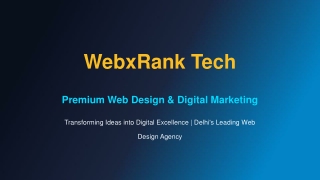 WebxRank Tech Presentation4