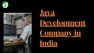 Java Development Company in India