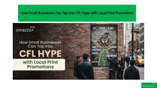 How Small Businesses Can Tap Into CFL Hype with Local Print Promotions