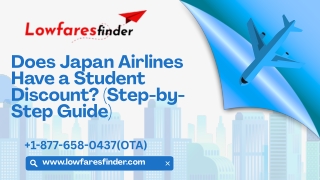 Does Japan Airlines Have a Student Discount (Step-by-Step Guide)