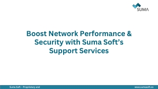 Expert Network Support Services by Suma Soft