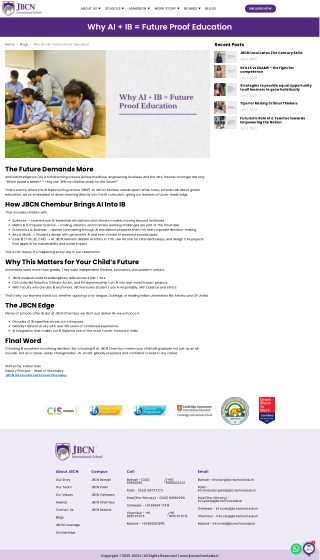 Why AI   IB = Future Proof Education